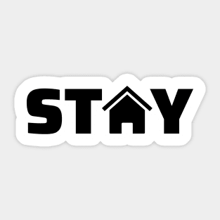 STAY HOME Sticker